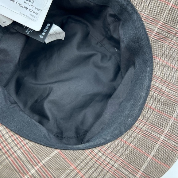 Alxiliary Aritzia check bucket hat M/L - Picture 3 of 4